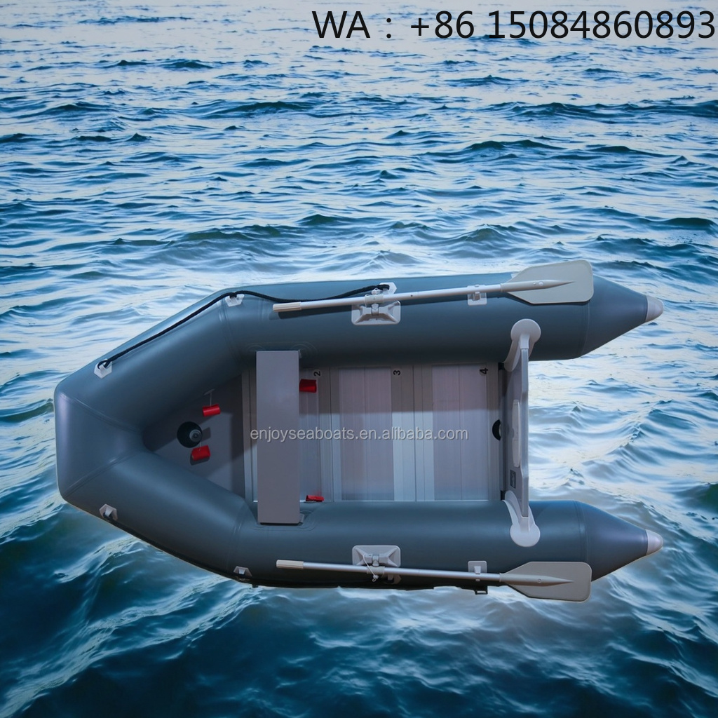 Fishing Kayak Inflatable - アルミ製カヤック インフレータブルスピードセーリングラフト、安定したパワーコンポーネント搭載、多機能、ローイング＆フィッシングウォータースポーツに最適