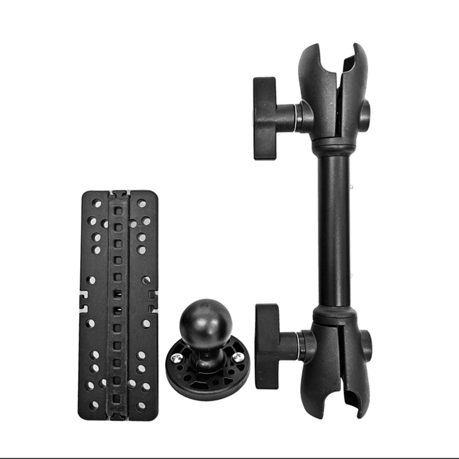 Fishing Kayak Fish Finder Mount - 360度回転する魚群探知機マウントベース、カヤック釣りやボート用の頑丈で軽量なブラケット
