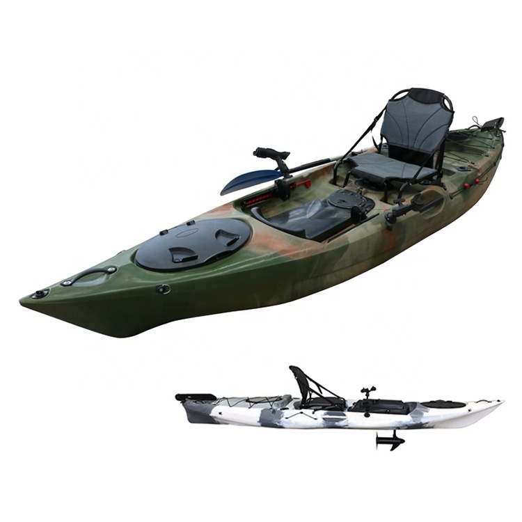 Fishing Kayak Sit In - 12.46 'カヤックは電動カヤックが付いているトップの釣りモーター カヤックに座ります