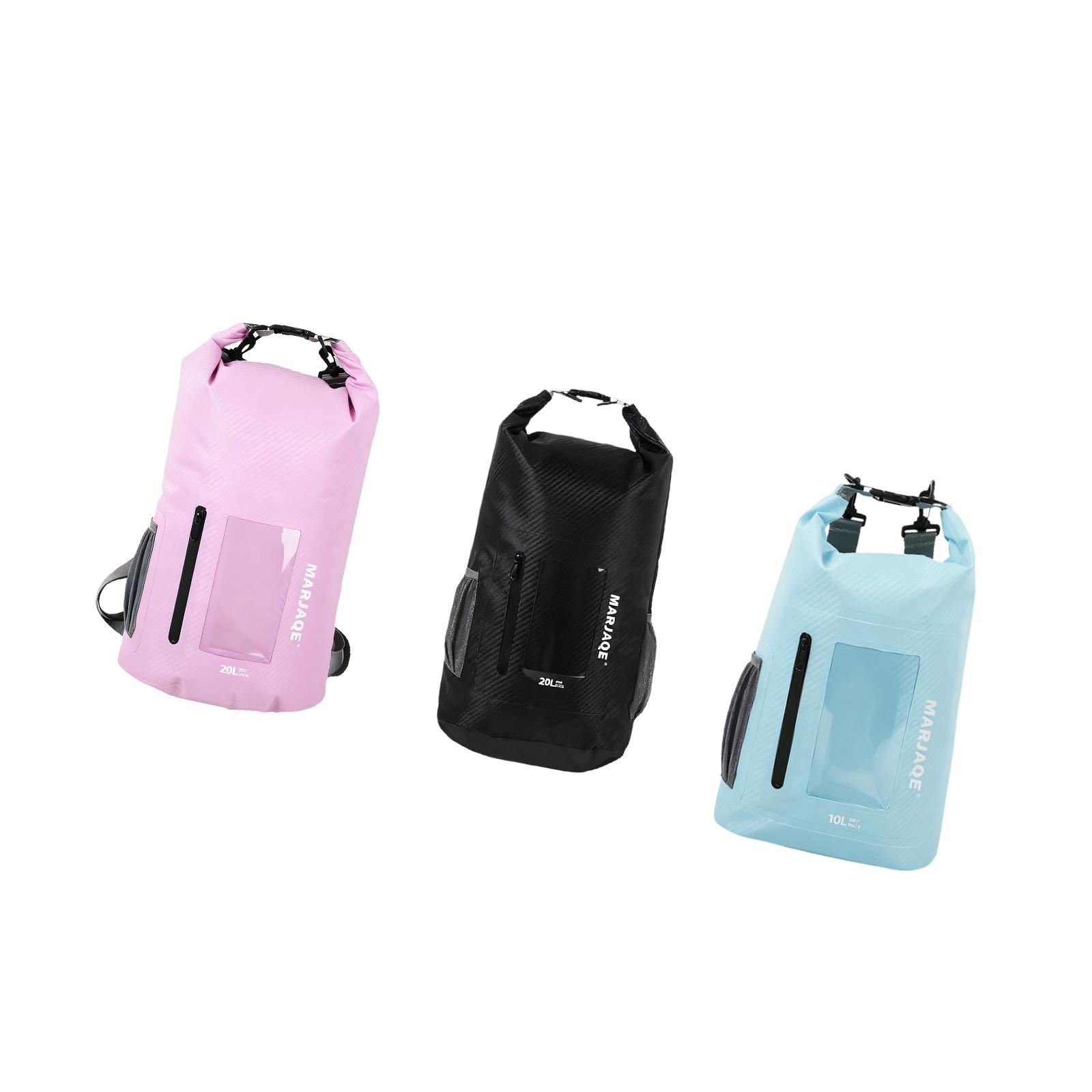 Fishing Kayak Storage Bag - ドライバッグ 調節可能なショルダーストラップ ドライストレージバックパック サック 軽量 ボート、パドリング、カヤック、釣り、オープンウォーター用
