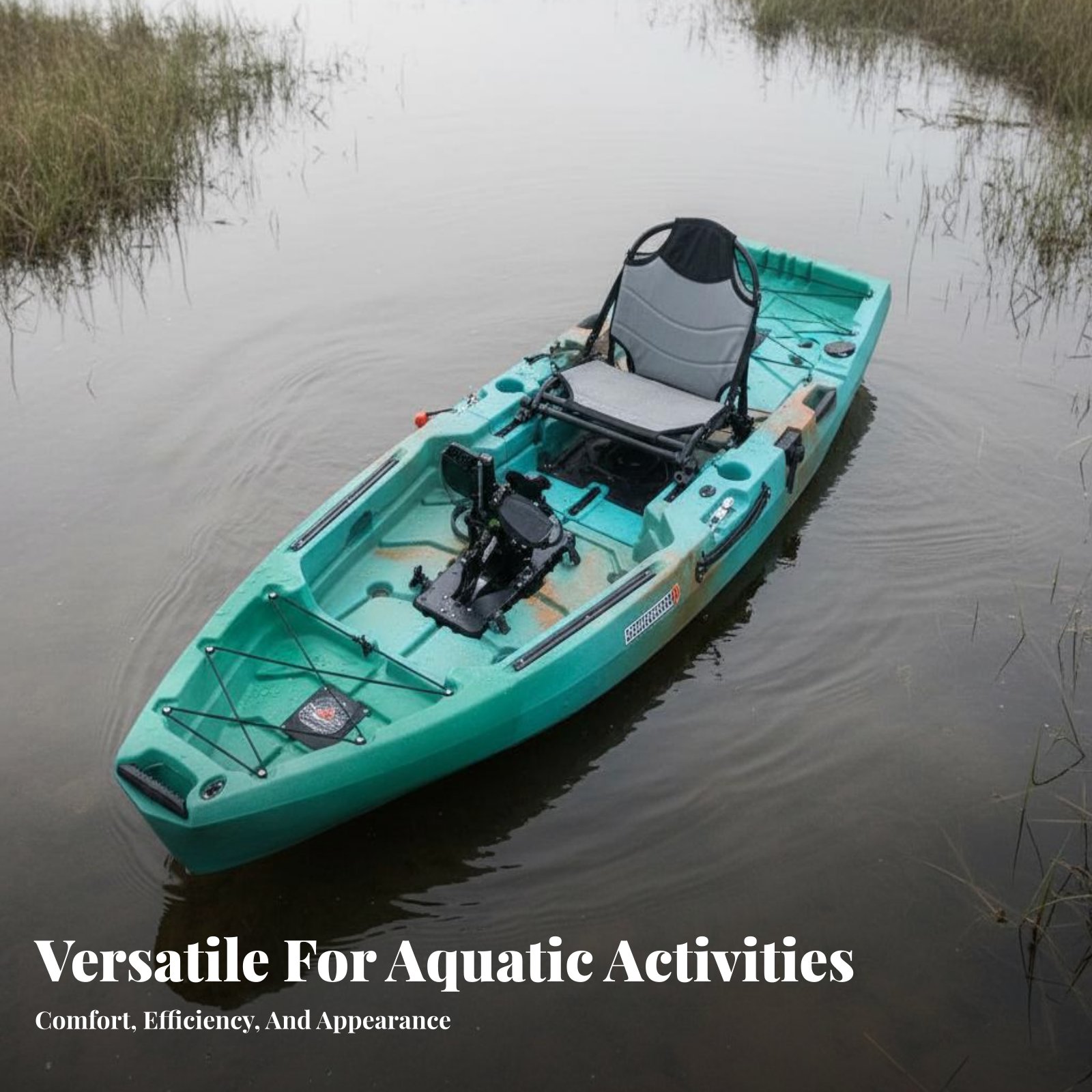 Fishing Kayak Pedal Drive - ペダルドライブフィッシングボート折りたたみ式インフレータブルフィッシングカヤックインフレータブルペダルカヤック耐摩耗性一人乗り適応型ボート