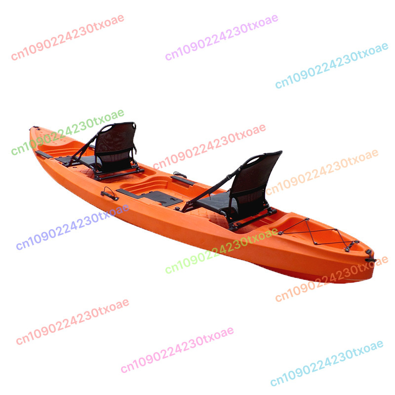 Fishing Kayak Seat - 4Mロトモールドボート用固定シート、2人乗りアウトドアカヌーカヤック釣りキャンプ用シートのみ、カヤック/カヌー船体は含まれません。