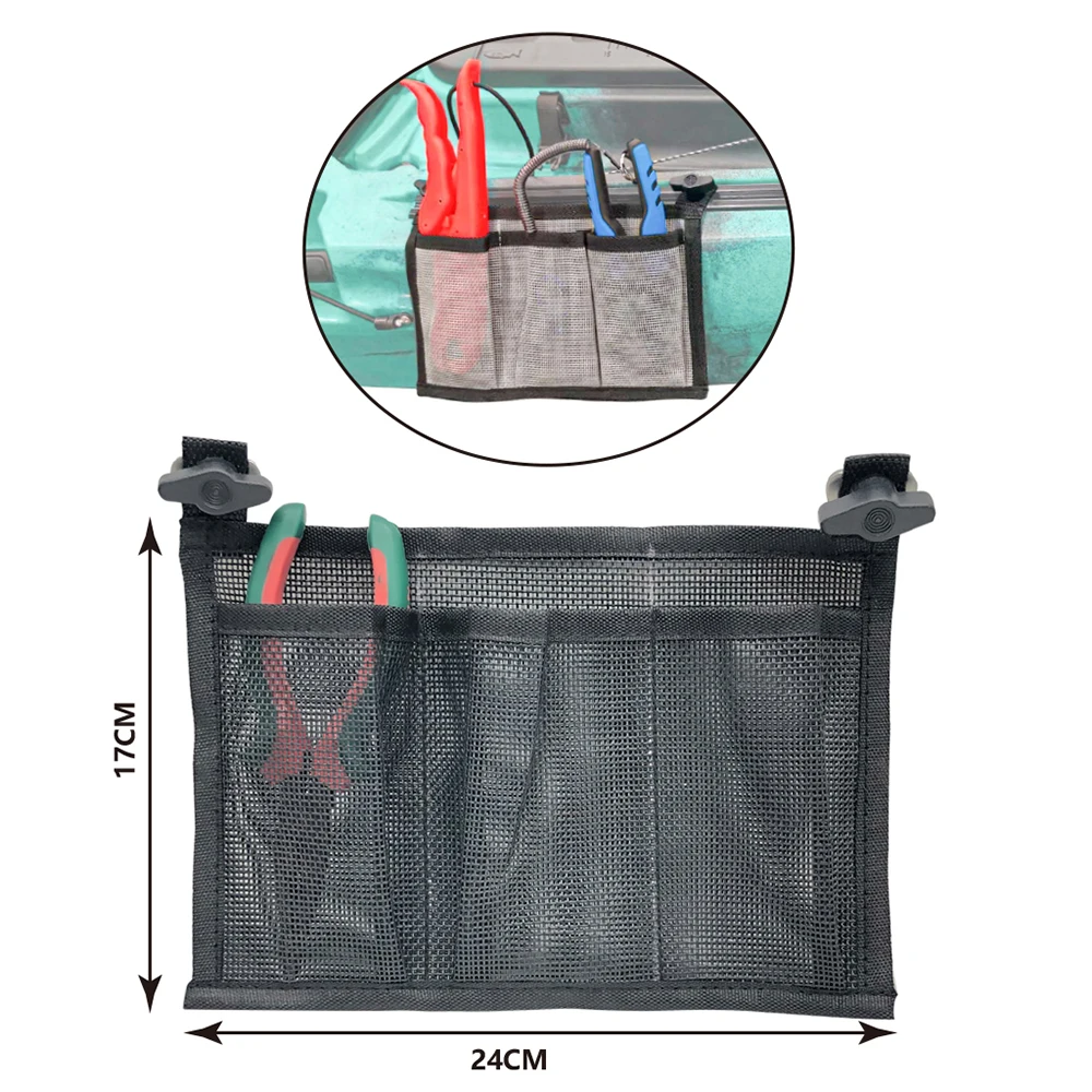 Fishing Kayak Crate - カヤックビール釣り用ナイロン収納袋,24x17cm,キャンプ用アクセサリーの収納
