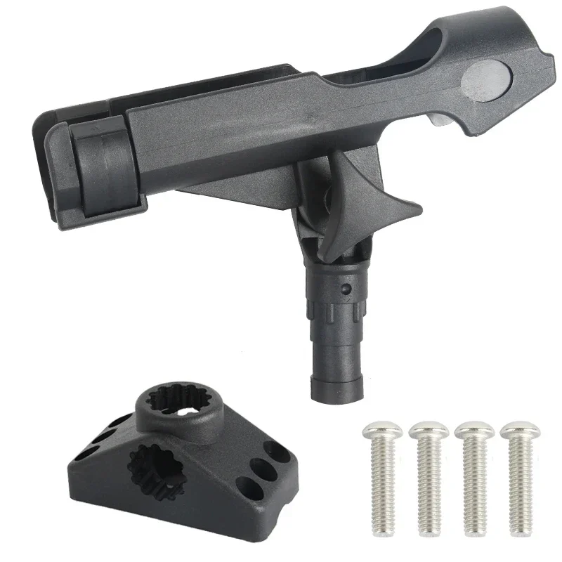 Fishing Kayak Rod Holder - インフレータブルボートアクセサリー、ディンギー、ラフト、釣り道具、ロッドホルダー、デバイス、ポール、PVC、SUPボード、カヤック固定具、固定ポールマウント、角度調整 A09016