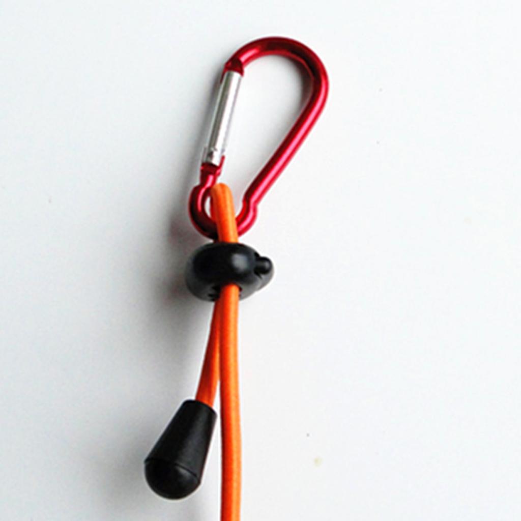 Fishing Kayak Paddle Leash - カヤックパドルリーシュ柔軟なゴム製テザー安全ランヤード釣り竿ホルダーカヌーアクセサリーボート用品用