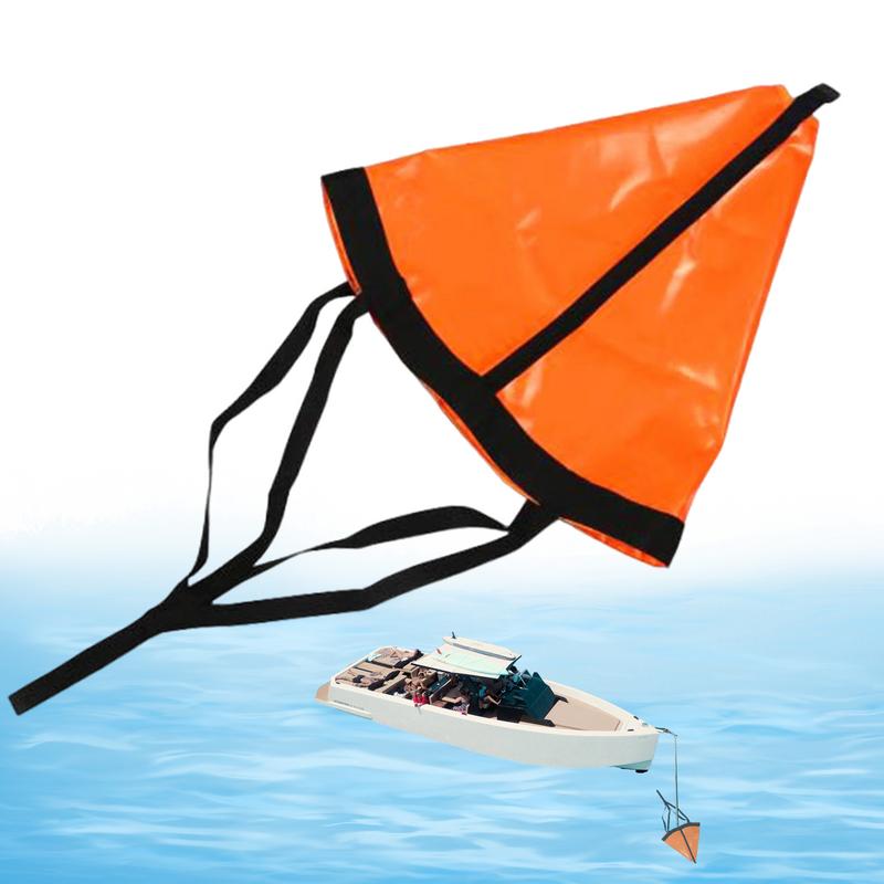 Fishing Kayak Anchor - ドリフトソックスカヤックシーアンカーボート用タフシーブレーキ海釣りアクセサリー釣りドローグマリンボート/帆船ヨット用