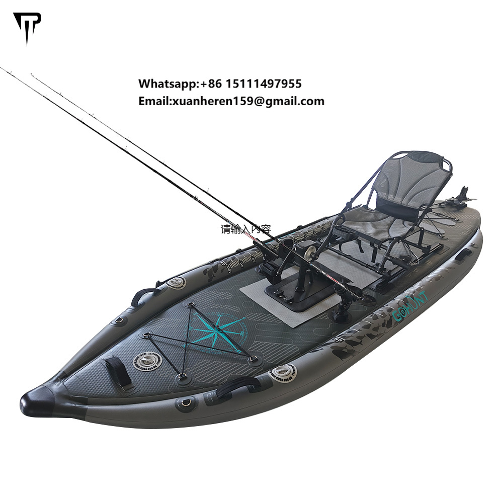 Fishing Kayak Pedal Drive - JTRDA 2024 新型インフレータブルカヤック ペスカ コン ペダル