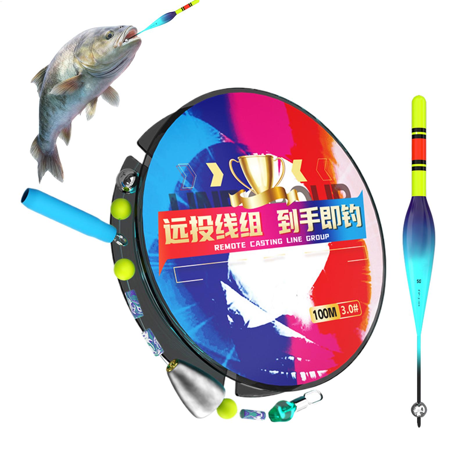 Fishing Kayak Sit On Top - 釣り用浮き具 自動ラインリグキット 100M 高感度 バイトフラッシュフロート 昼夜兼用
