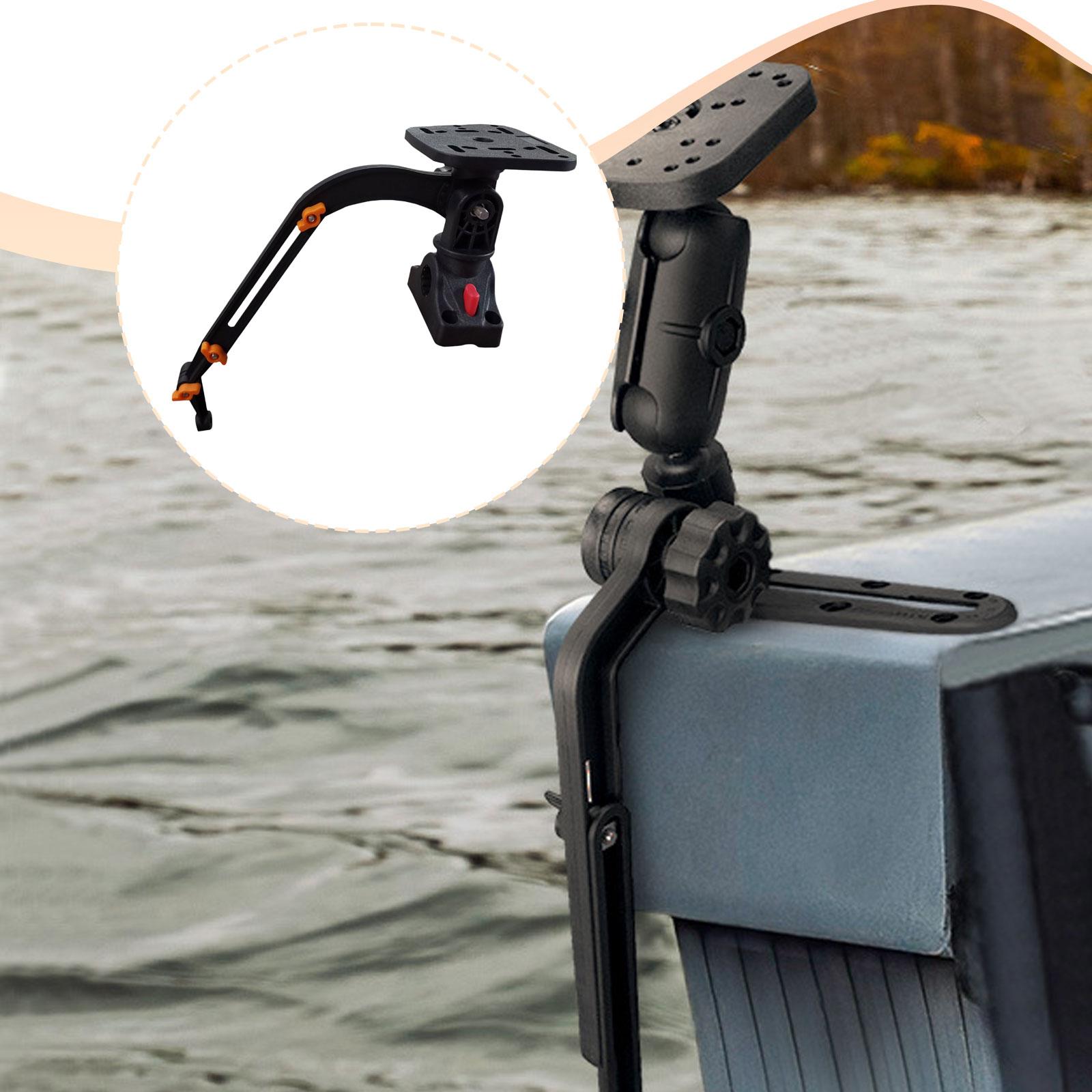 魚群探知機ポータブルマウント頑丈なナイロン 360 度調整可 - Fishing Kayak Fish Finder Mount のレビューと価格