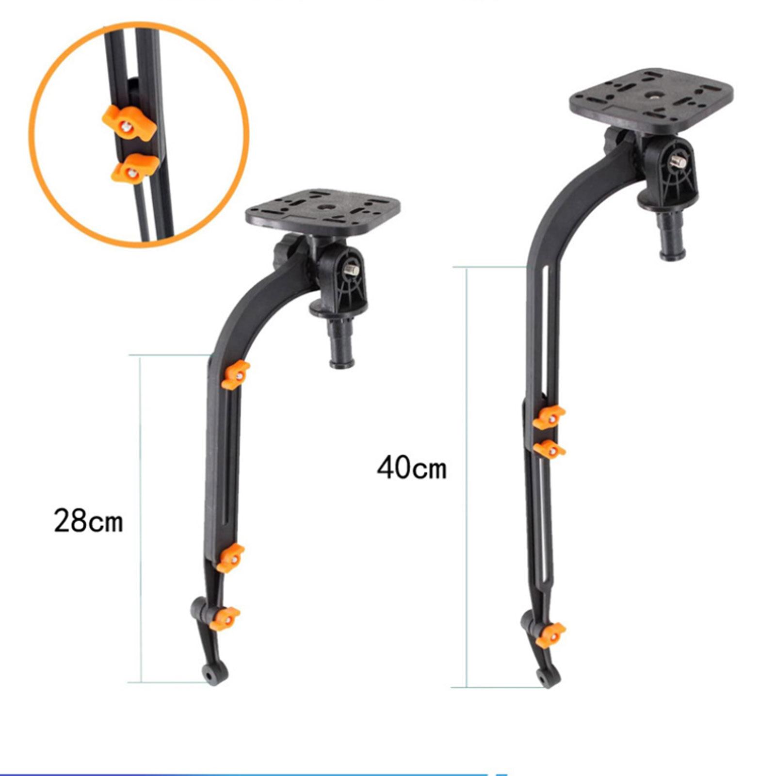 魚群探知機ポータブルマウント頑丈なナイロン 360 度調整可 - Fishing Kayak Fish Finder Mount のレビューと価格