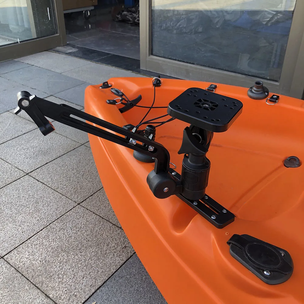 魚群探知機ベースブラケットトランスデューサー取り付け魚群探知 - Fishing Kayak Fish Finder Mount のレビューと価格