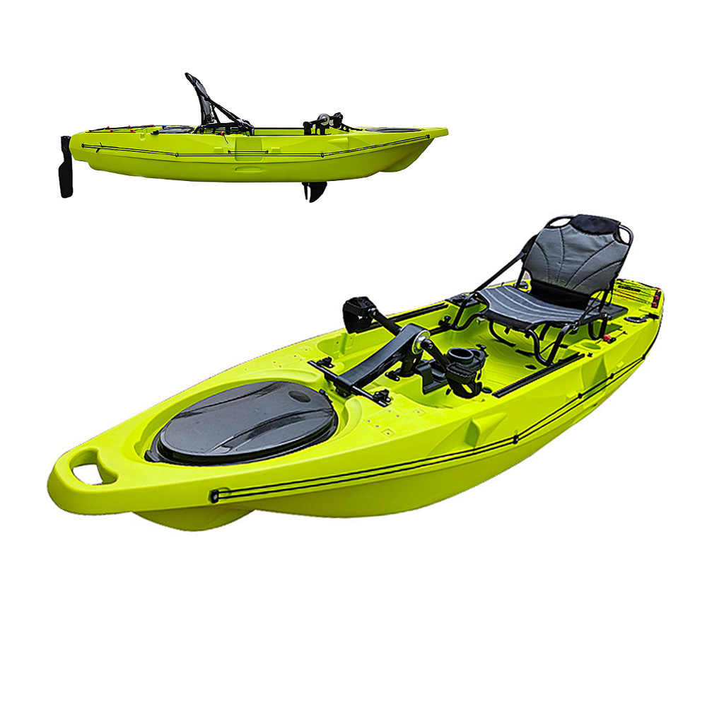 電動モーター付き10.5フィートシングルフィッシングカヤック - Fishing Kayak Trolling Motor のレビューと価格