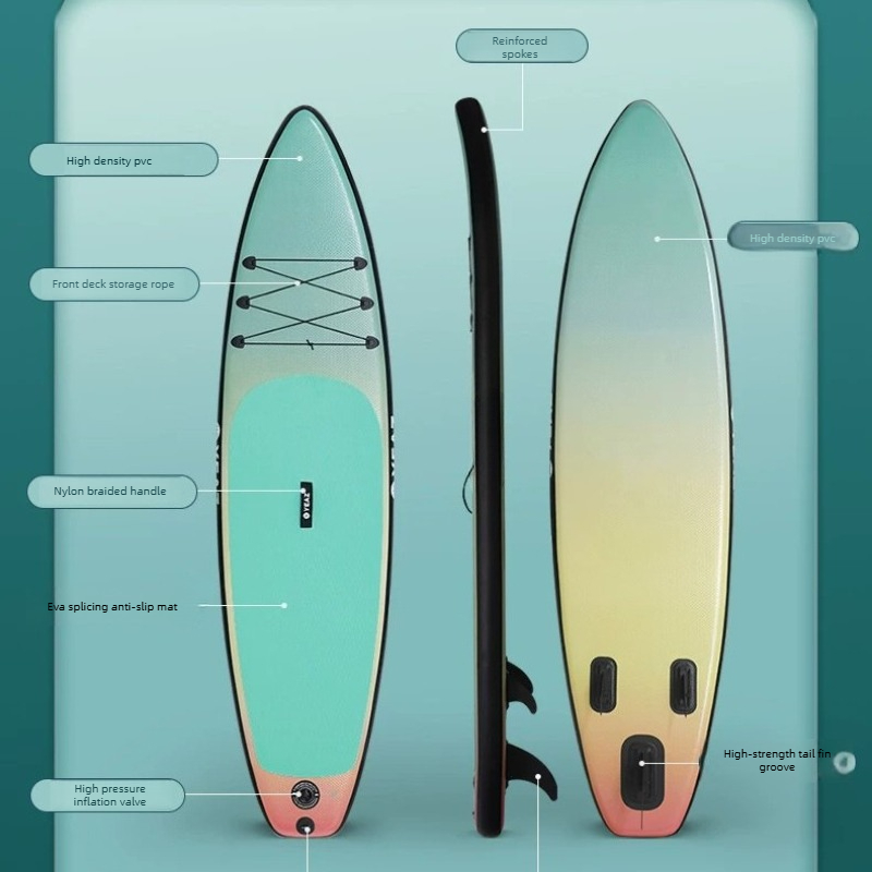 電動インフレータブルパドルボードSUPカヤックフィッシングボ - Fishing Kayak Inflatable のレビューと価格