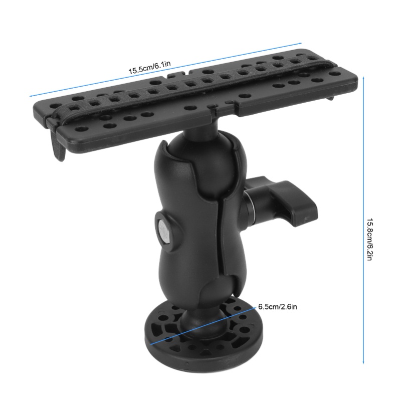 魚群探知機マウントベースユニバーサル 360 度回転ボールマ - Fishing Kayak Fish Finder Mount のレビューと価格