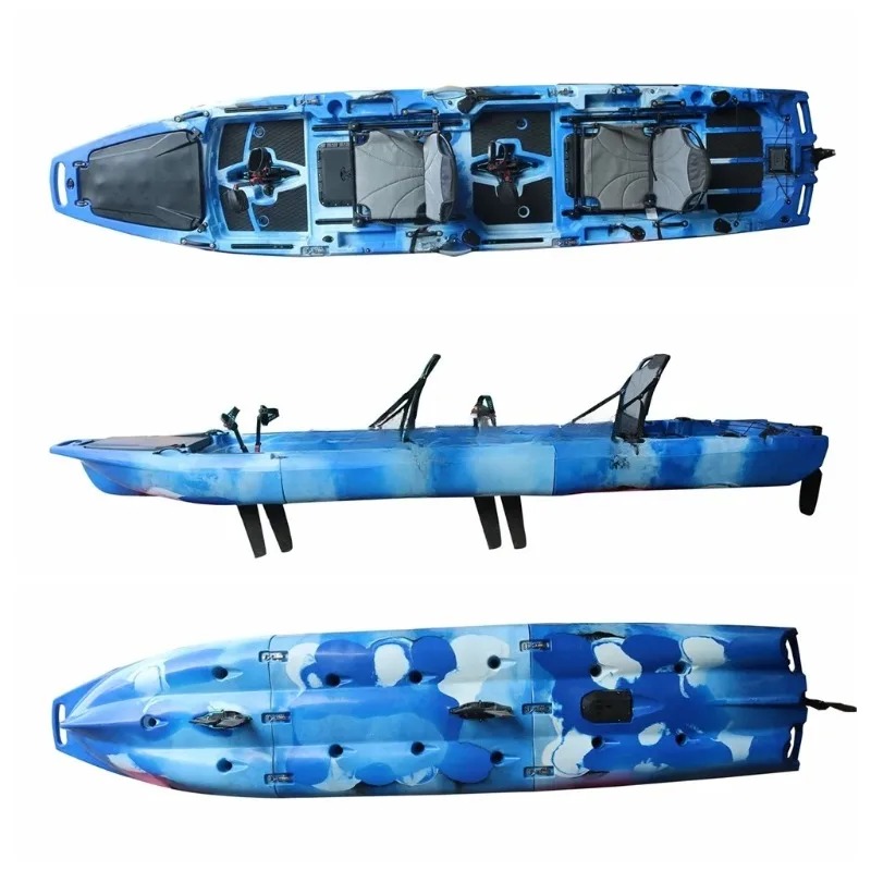 2人乗りシットオントップモジュラーペダル＆電動フィッシングカ - Fishing Kayak Sit In のレビューと価格
