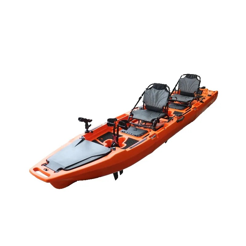 2人乗りシットオントップモジュラーペダル＆電動フィッシングカ - Fishing Kayak Sit In のレビューと価格