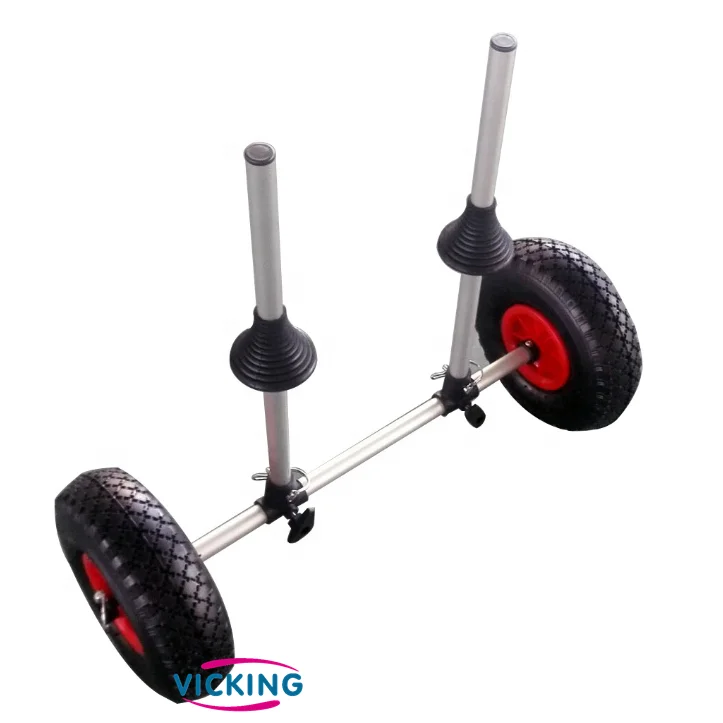 湖川アルミ釣りアクセサリー人気カヤックトロリーカート、サーフ - Fishing Kayak Cart のレビューと価格