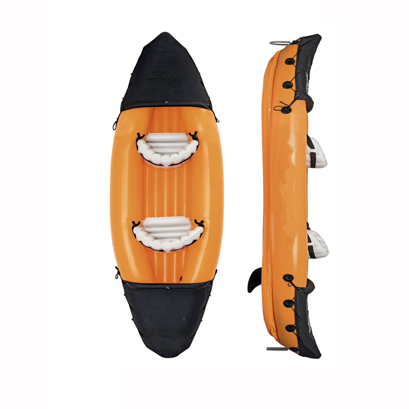 インフレータブルボート PVC製フィッシングボート カヌー  - Fishing Kayak Inflatable のレビューと価格