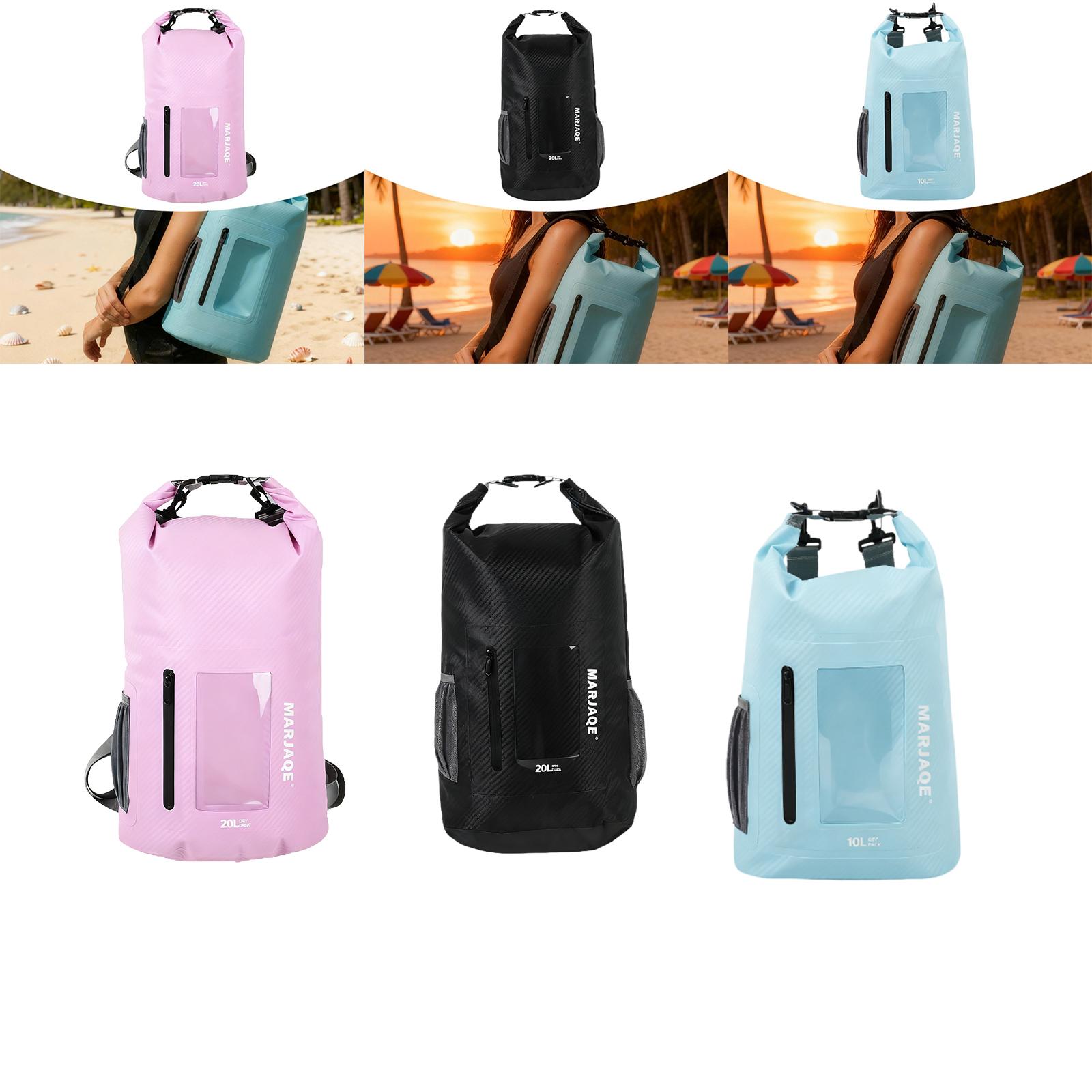 ドライバッグ 調節可能なショルダーストラップ ドライストレー - Fishing Kayak Storage Bag のレビューと価格