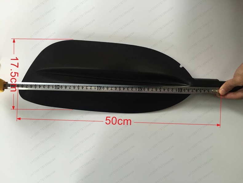 2本のプラスチック製カスタムカラーブレード調整可能パドルフィ - Fishing Kayak Paddle のレビューと価格