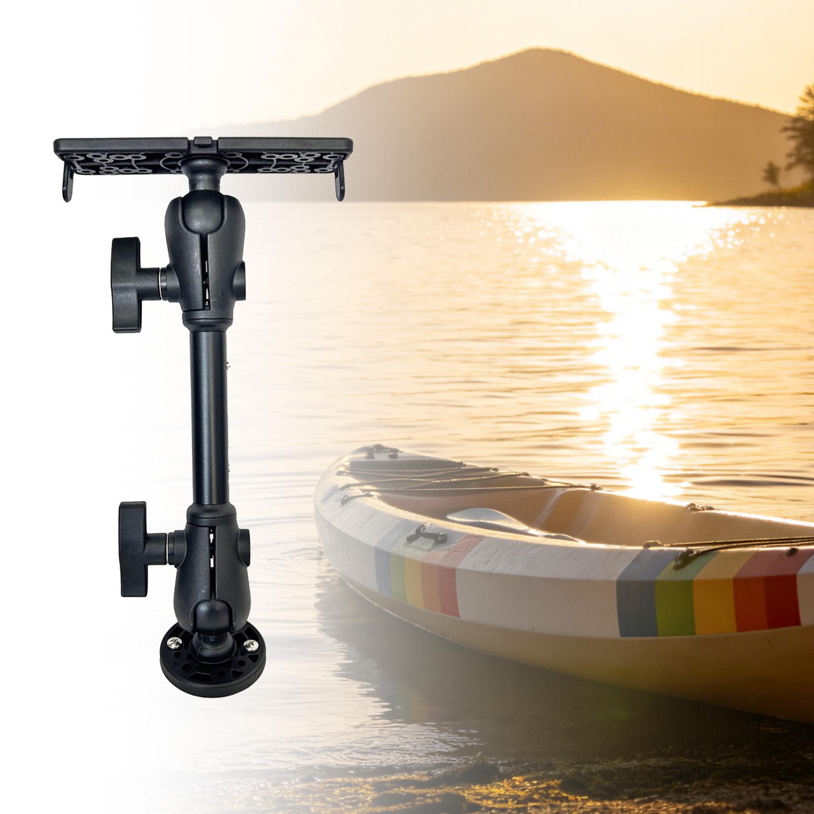 ナイロン製魚群探知機マウントベース頑丈で安全なモニタースタン - Fishing Kayak Fish Finder Mount のレビューと価格
