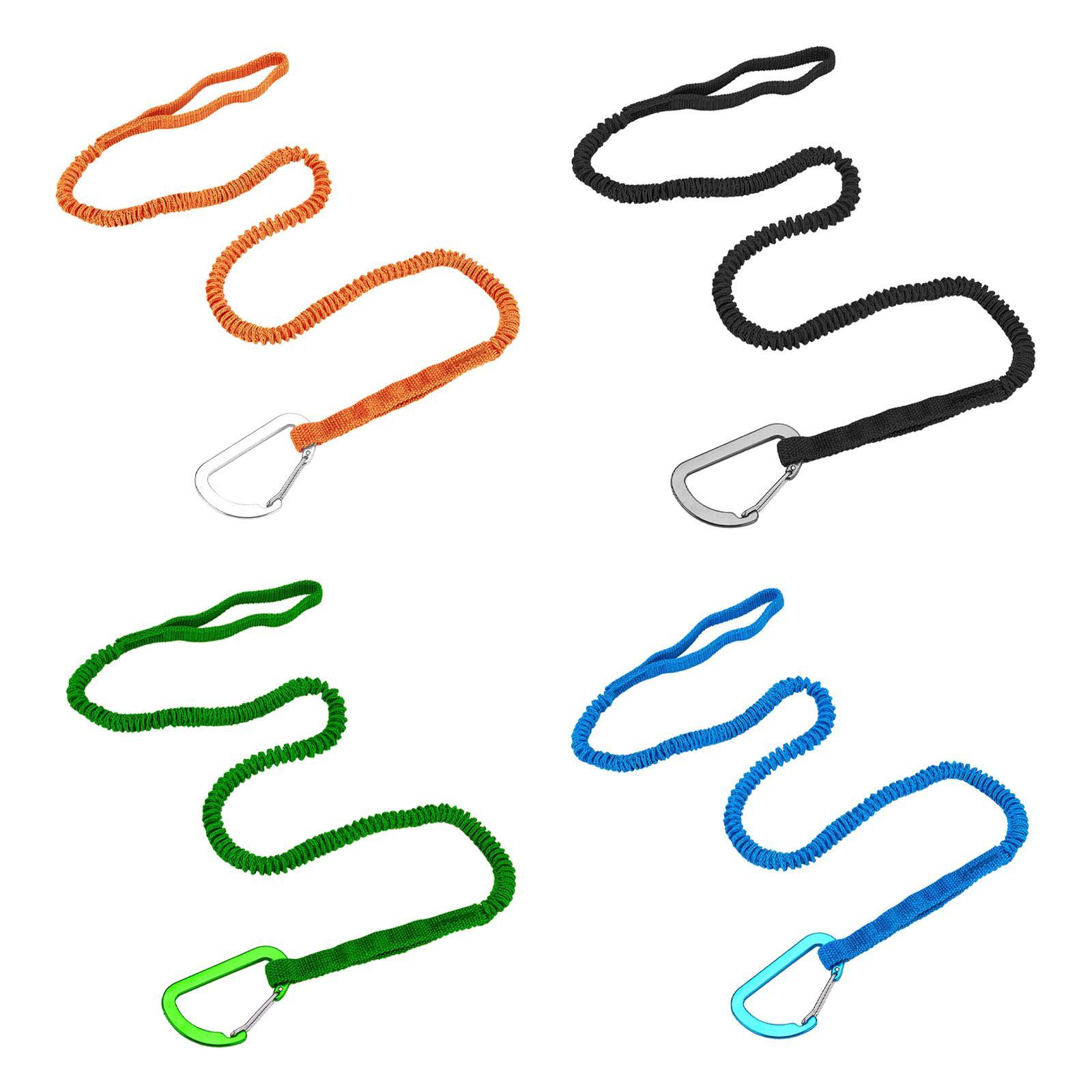 カヤックパドルリーシュテザー釣り竿ホルダー伸縮ストラップ15 - Fishing Kayak Paddle Leash のレビューと価格