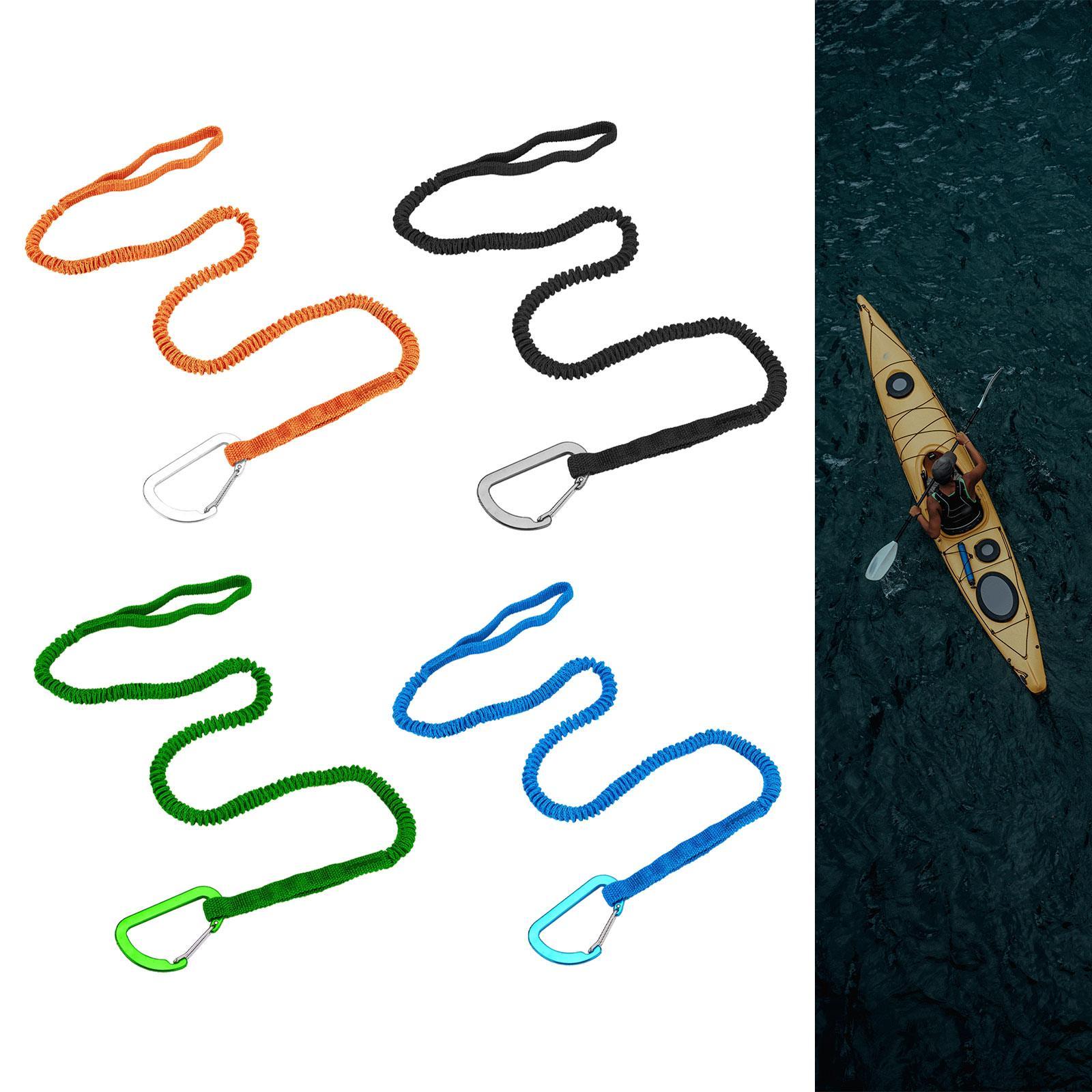 カヤックパドルリーシュテザー釣り竿ホルダー伸縮ストラップ15 - Fishing Kayak Paddle Leash のレビューと価格