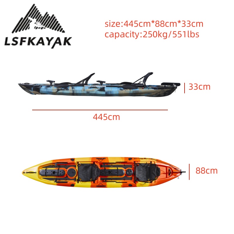 2025年工場卸売 2人乗りファミリーカヤックフィッシング  - Fishing Kayak Paddle のレビューと価格