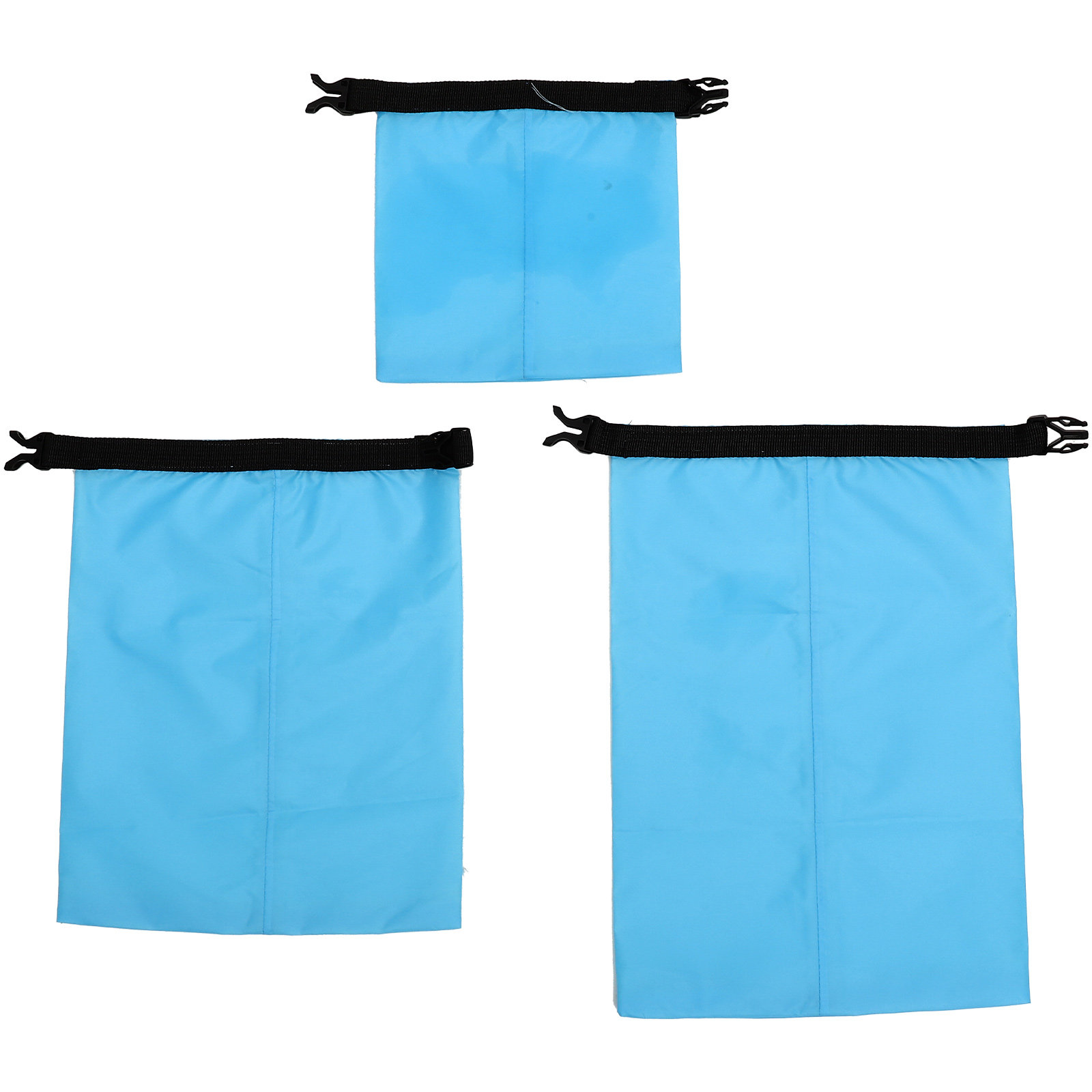 3個セット 防水ドライバッグ 軽量圧縮収納ポーチ アウトドア - Fishing Kayak Storage Bag のレビューと価格
