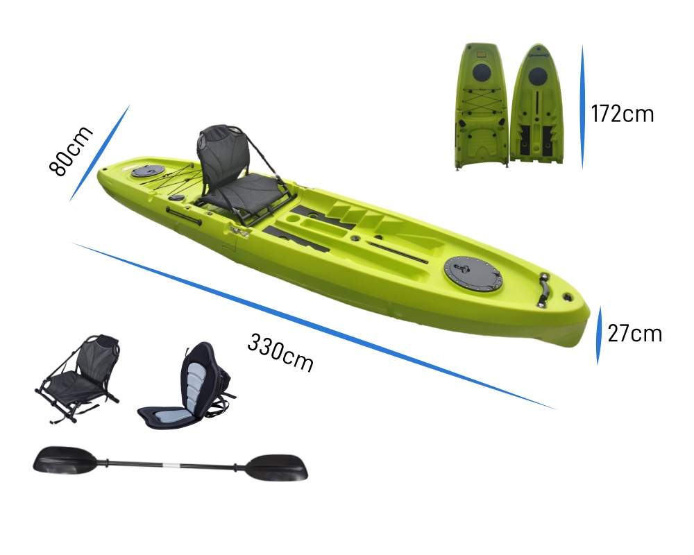 2025年新型モジュラーカヤック 11フィート シットオント - Fishing Kayak Sit In のレビューと価格