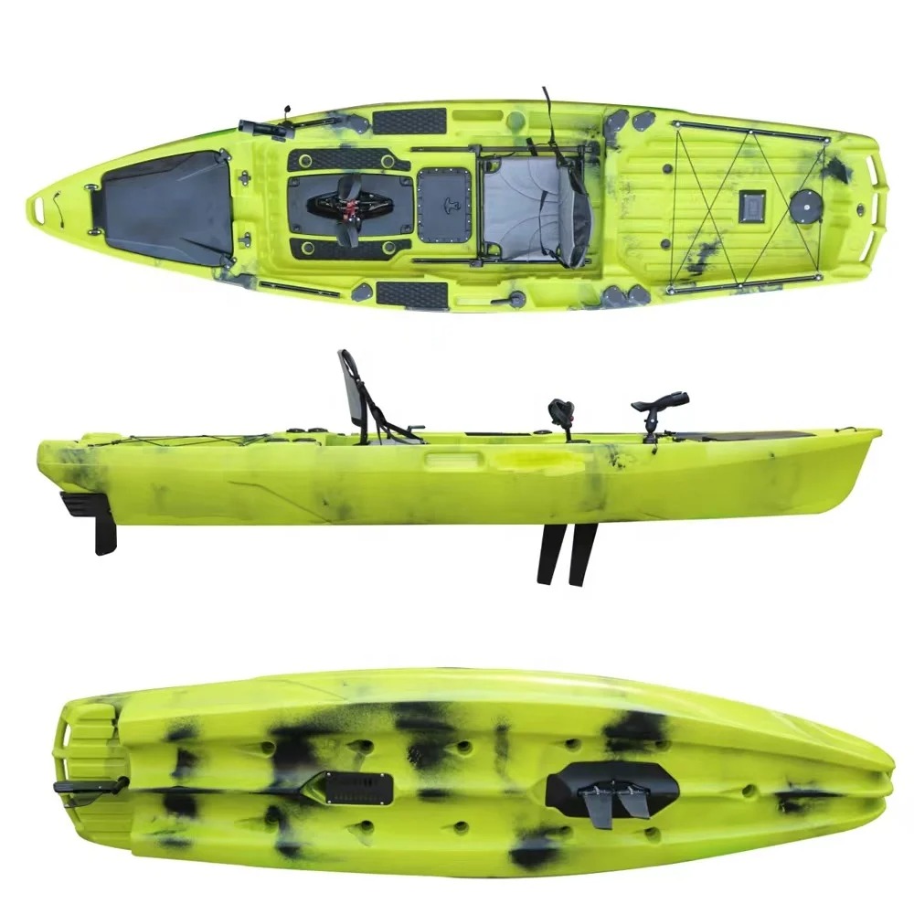 13フィートペダルカヤックプロペラまたはフィンペダルドライブ - Fishing Kayak Trolling Motor のレビューと価格