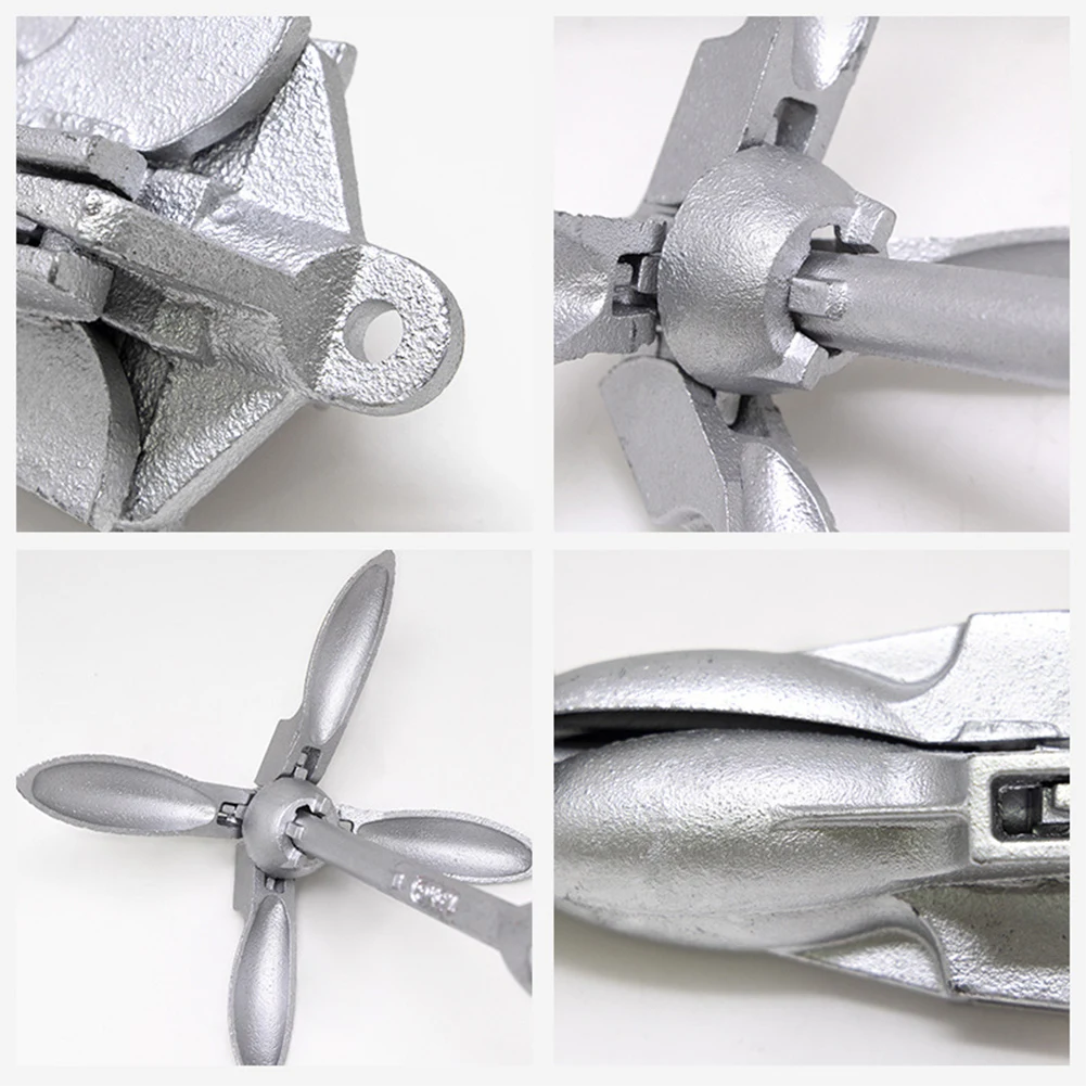0.7 キロ 1.5 キロステンレス鋼折りたたみ水上バイクア - Fishing Kayak Anchor のレビューと価格