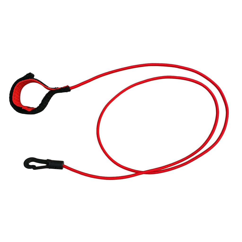 弾性バンジーロープ カヤックパドルリーシュ 軽量釣り竿ホルダ - Fishing Kayak Paddle Leash のレビューと価格