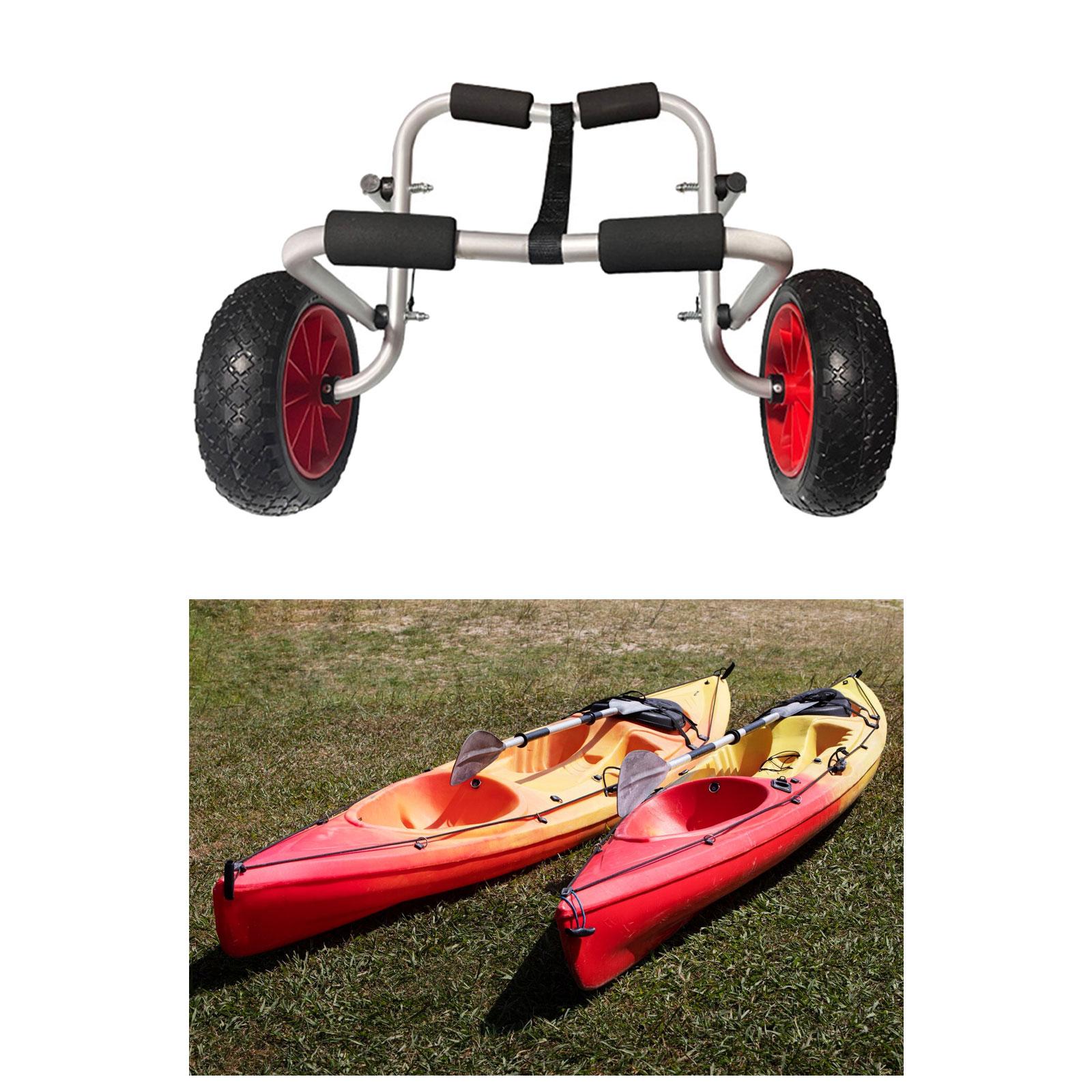 折りたたみ式カヤックトロリーキャリア、ジョンボートカヤックト - Fishing Kayak Cart のレビューと価格