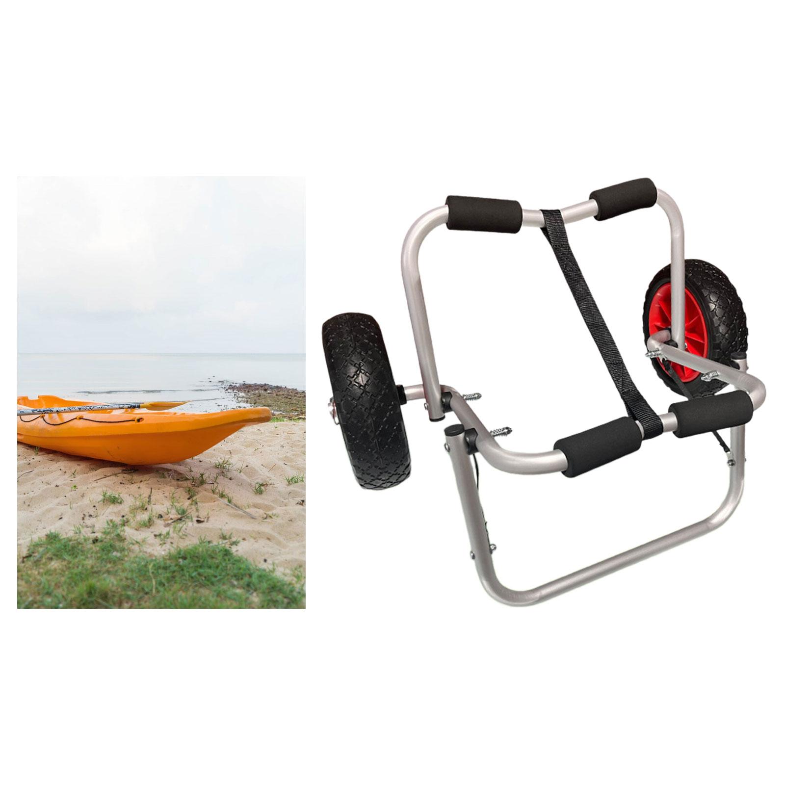 折りたたみ式カヤックトロリーキャリア、ジョンボートカヤックト - Fishing Kayak Cart のレビューと価格