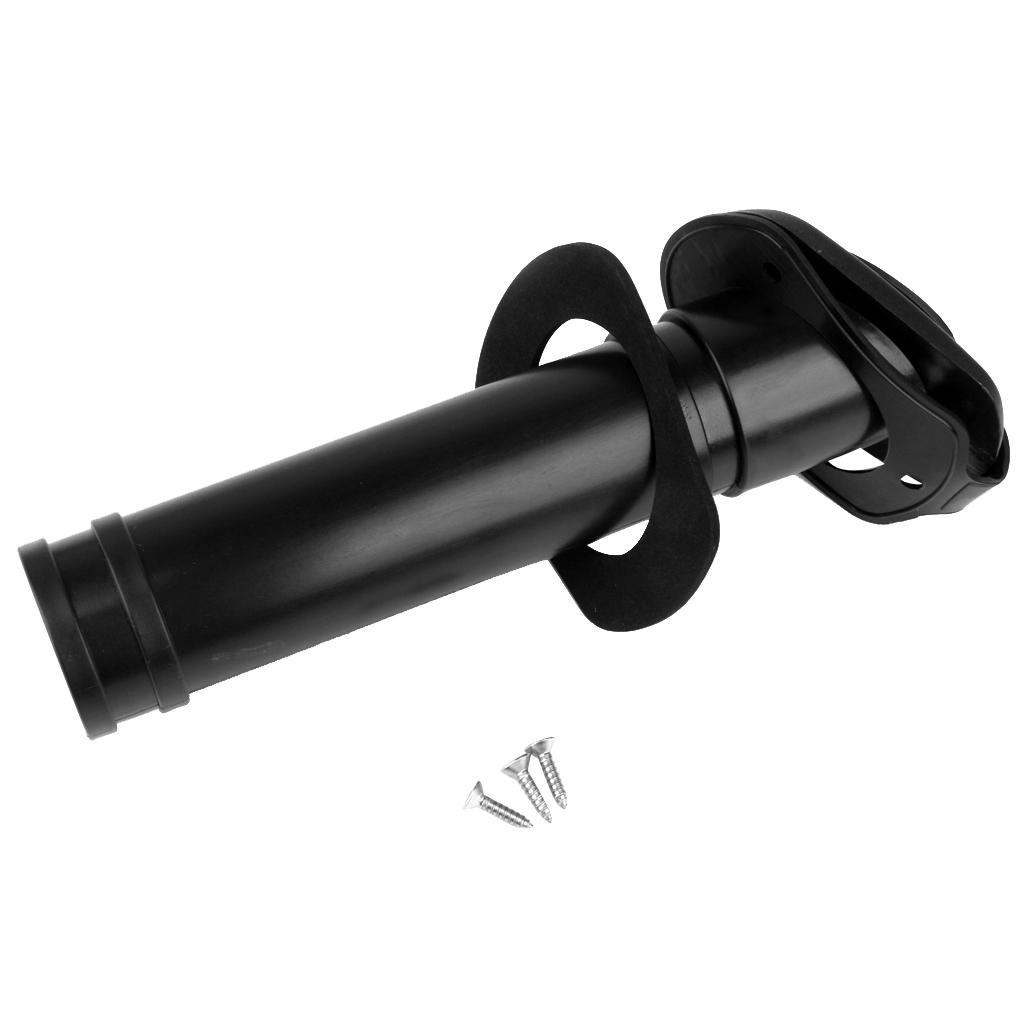 ブラックナイロンボートロッドホルダー フラッシュマウントチュ - Fishing Kayak Rod Holder のレビューと価格