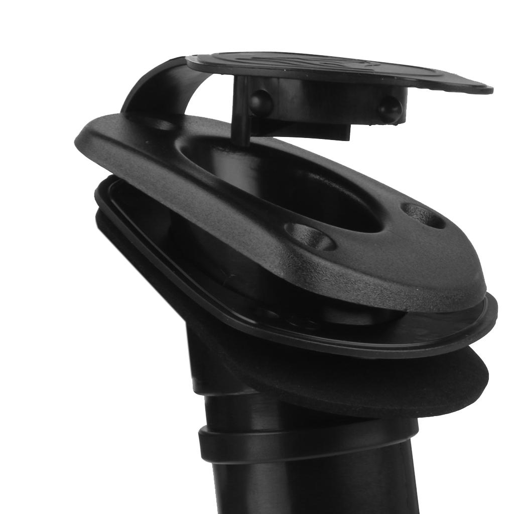 ブラックナイロンボートロッドホルダー フラッシュマウントチュ - Fishing Kayak Rod Holder のレビューと価格