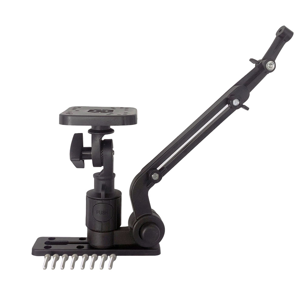 部分ブラケット 魚群探知機 カヤック釣り用マウント 調整可能 - Fishing Kayak Fish Finder Mount のレビューと価格