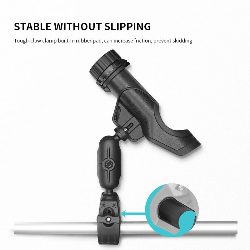 VIN マウント釣り竿ホルダーブラケット 360 度調整可能 - Fishing Kayak Rod Holder のレビューと価格