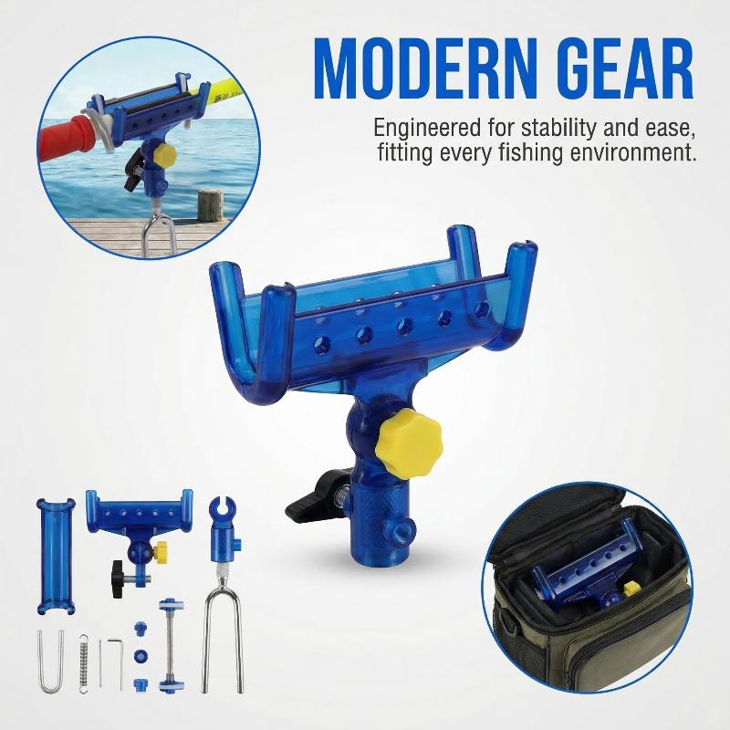 釣り竿ホルダー 360度調整可能 カヤックボート用 簡単設置 - Fishing Kayak Rod Holder のレビューと価格