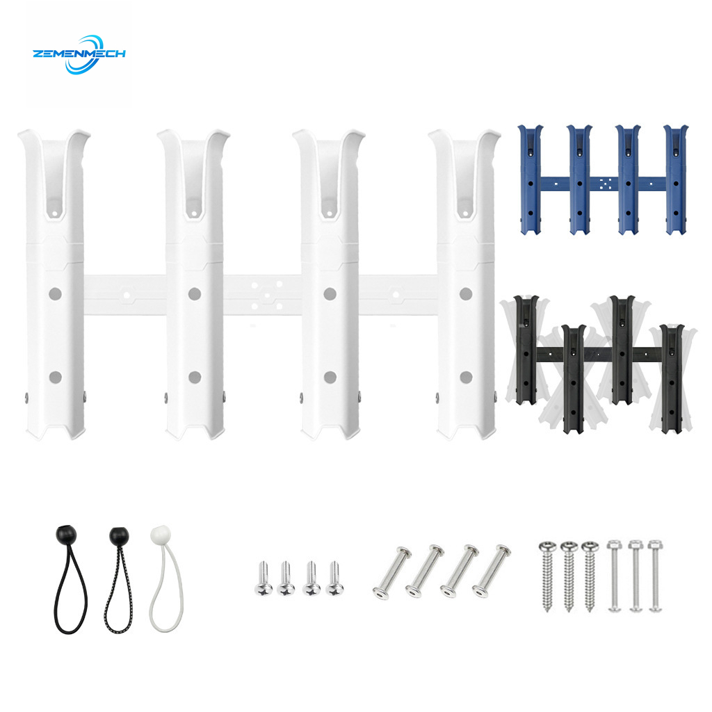 調整可能な4ポールプラスチック製釣り竿ホルダー、ボート用ロッ - Fishing Kayak Rod Holder のレビューと価格