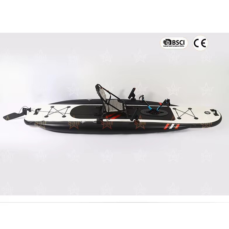 工場製インフレータブルペダルカヤック、大人用シングルシートト - Fishing Kayak Sit In のレビューと価格