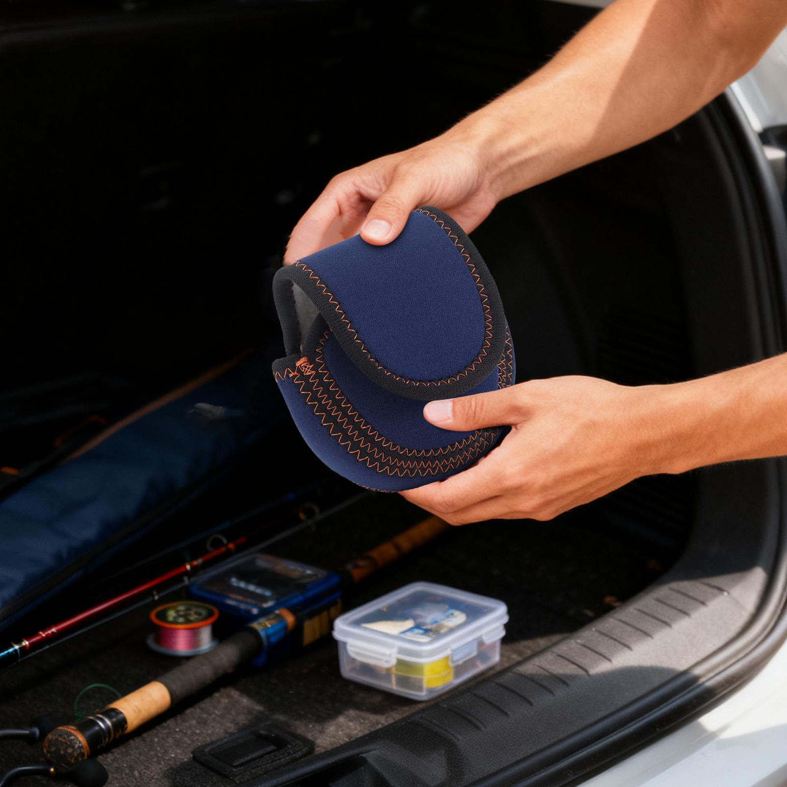 ネオプレン製フィッシングリールケース 保護カバーバッグ ジッ - Fishing Kayak Storage Bag のレビューと価格