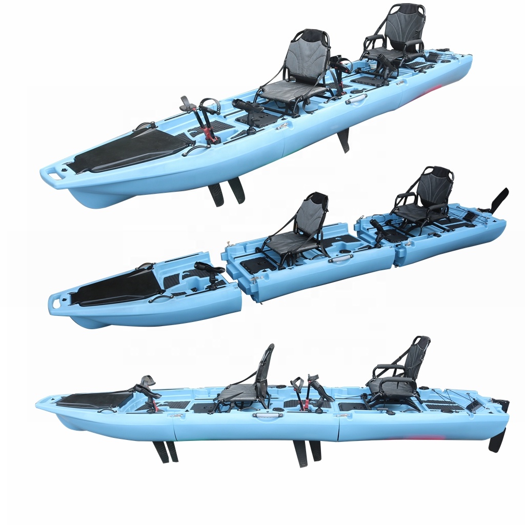 工場で取り外し可能なモジュール式ペダルカヤック、シットオント - Fishing Kayak Sit In のレビューと価格