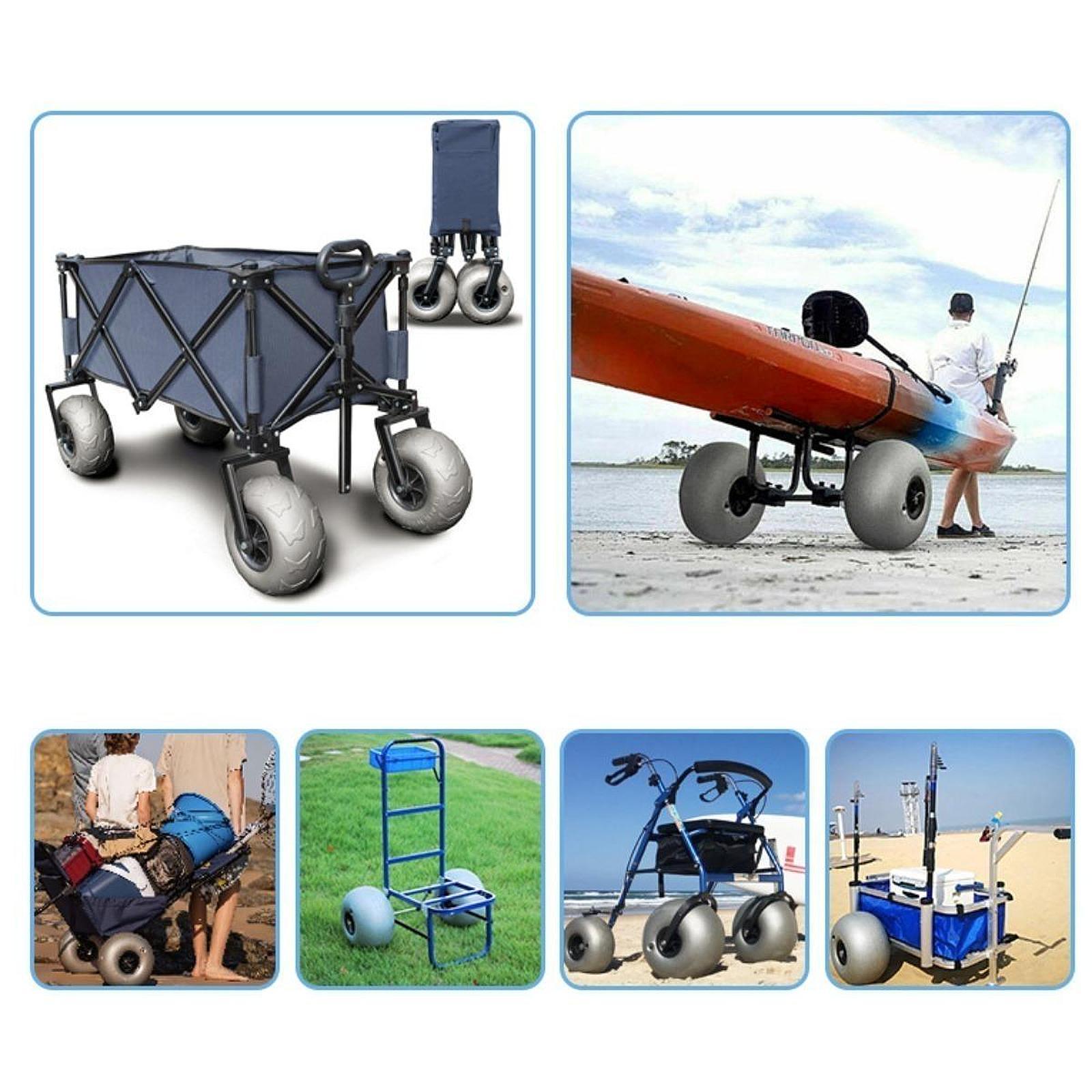 16インチバルーンホイール交換用ヘビーデューティータイヤ、ビ - Fishing Kayak Cart のレビューと価格