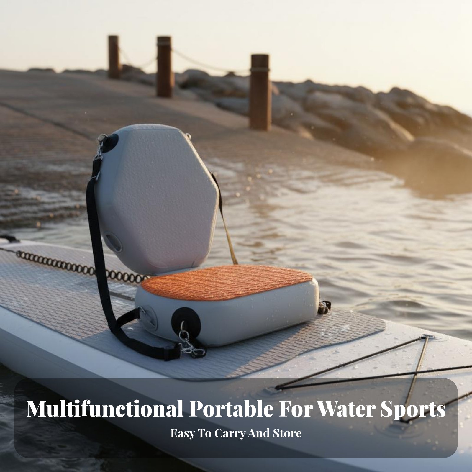 インフレータブルカヤックシート耐摩耗性インフレータブルフィッ - Fishing Kayak Seat のレビューと価格