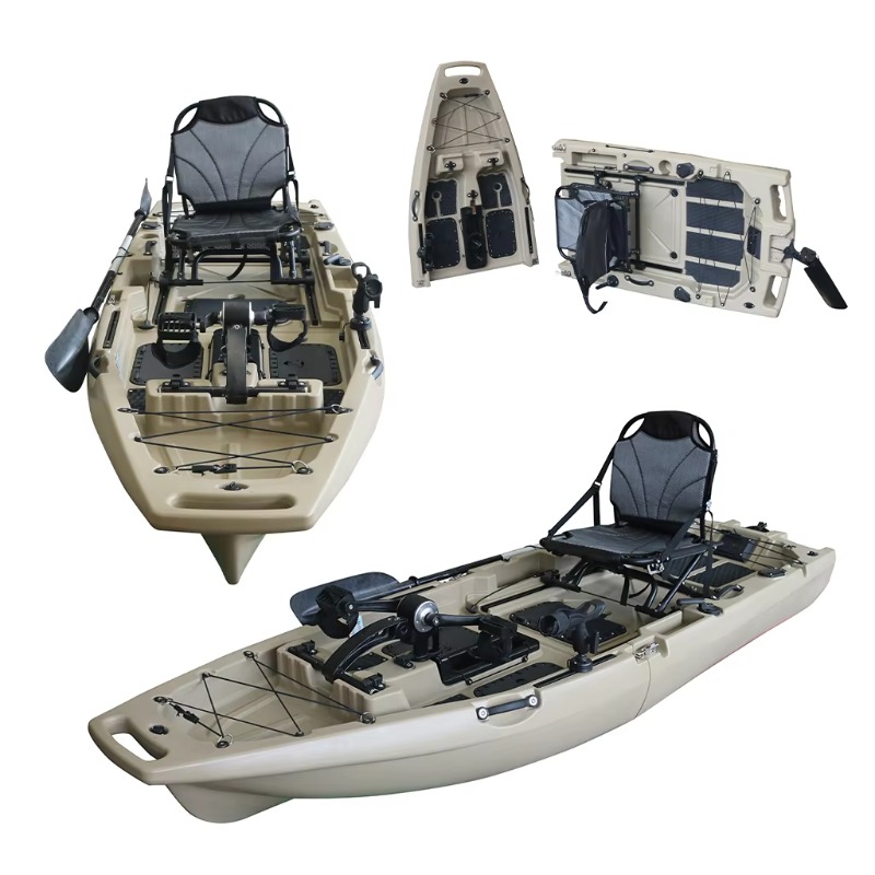 1人乗りHDPE/PE製シットオントップCE認証電動シーカヌ - Fishing Kayak Sit In のレビューと価格