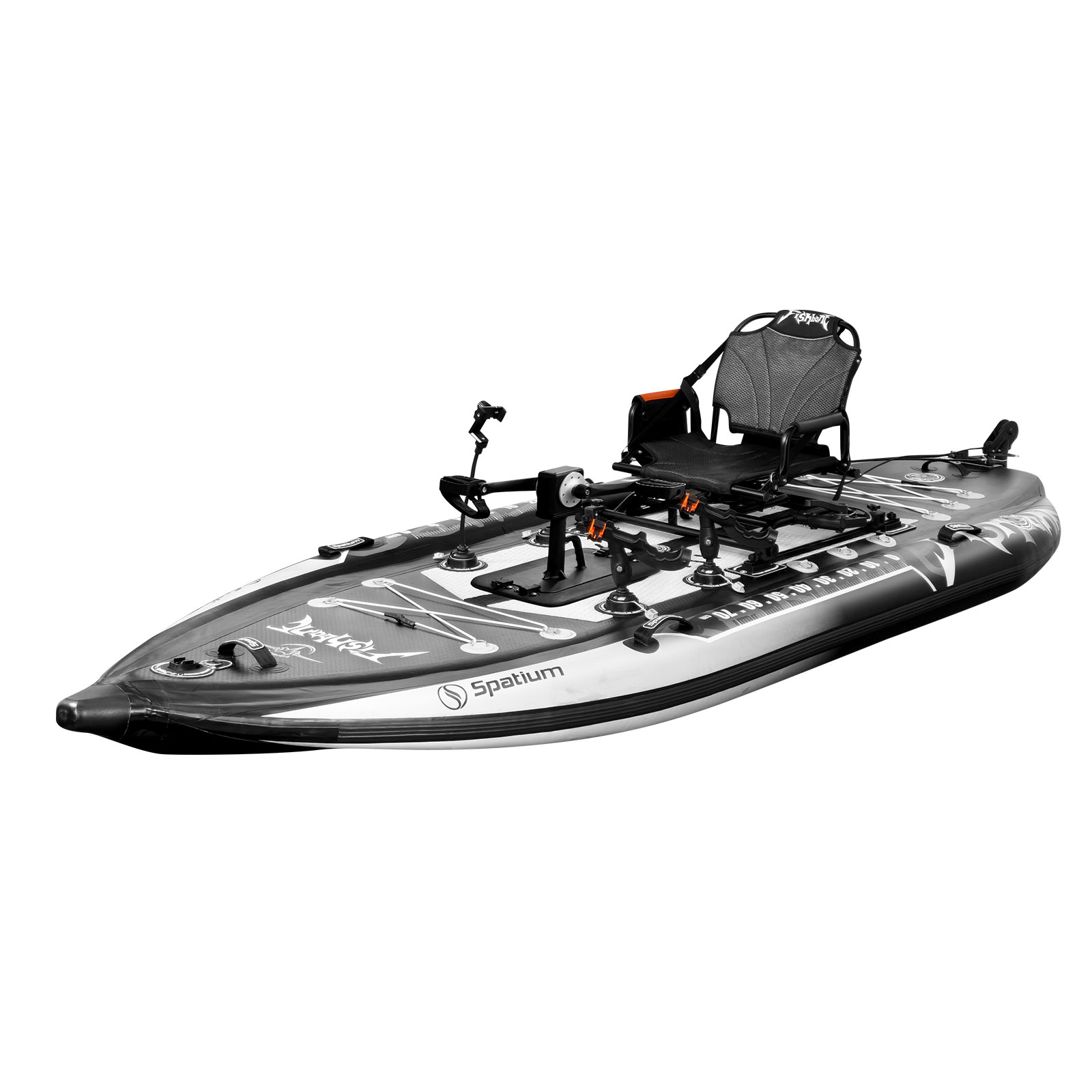 スペースペダルカヤック インフレータブルフィッシングカヤック - Fishing Kayak Pedal Drive のレビューと価格