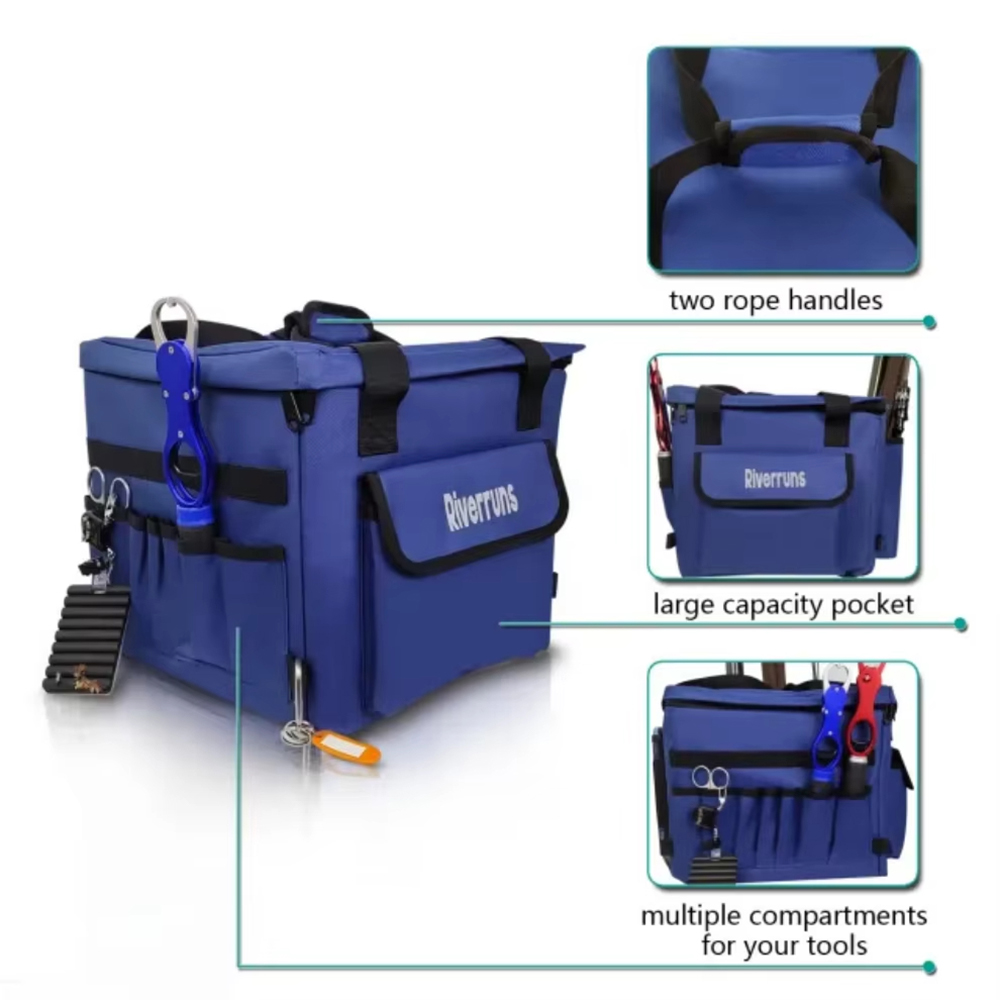 リバーランズ カヤック クレートバッグ 耐久性のある耐塩水カ - Fishing Kayak Crate のレビューと価格