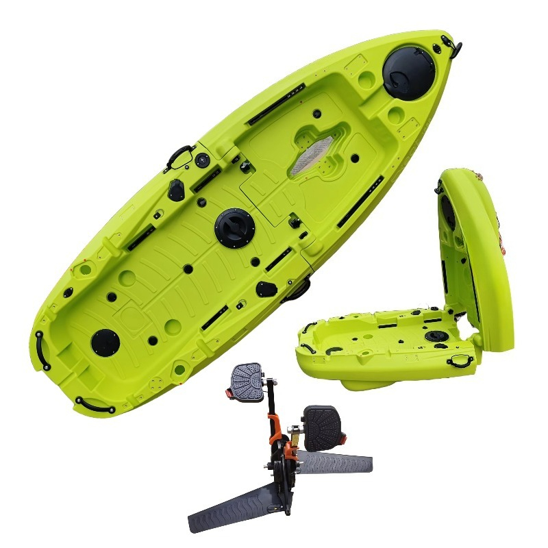 2.5mプロアングラープラスチック折りたたみカヤック、折りた - Fishing Kayak Seat のレビューと価格